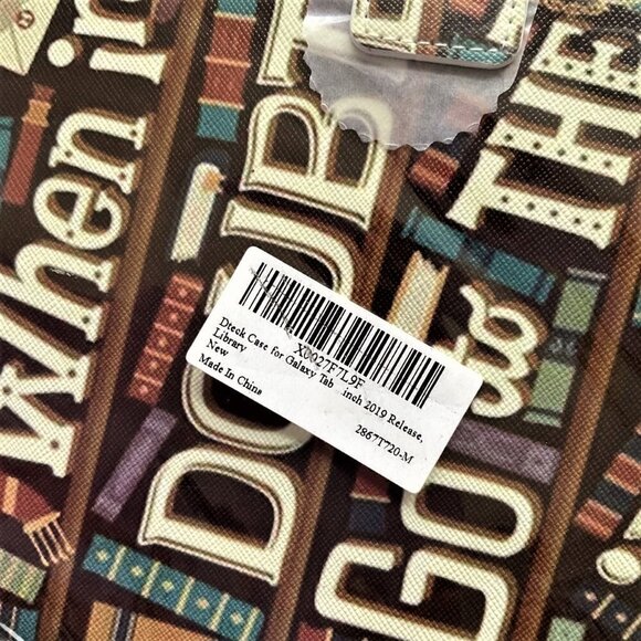 SAMSUNG GALAXY T720 TABLET CASE "WHEN IN DOUBT GO TO THE LIBRARY" - Picture 12 of 12